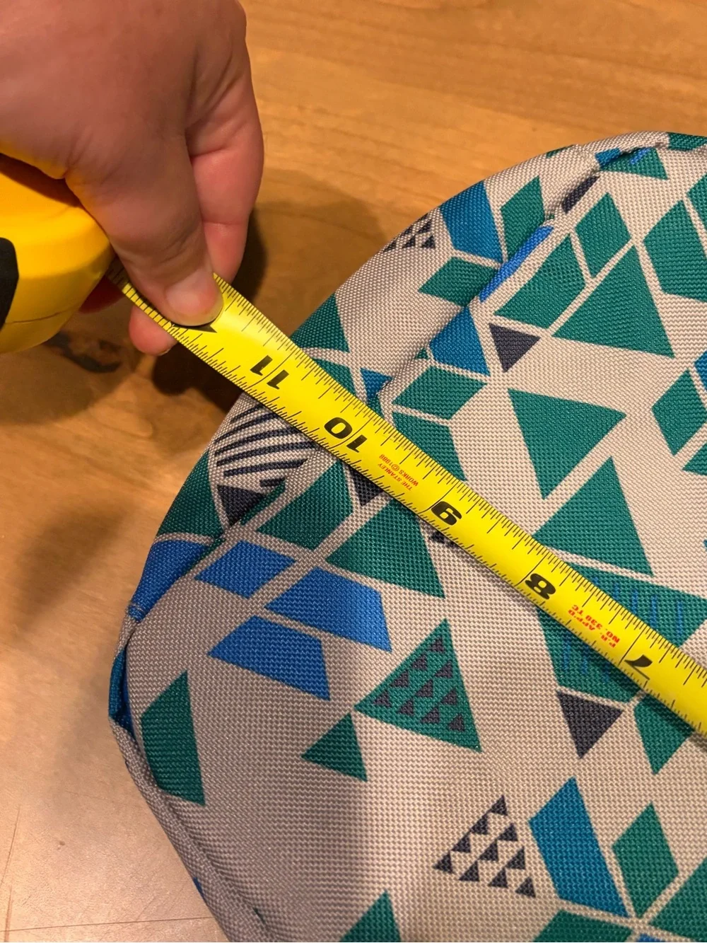 Hanna Andersson Backpack & Lunch Box Set – Geometric Blue/Teal – NWT